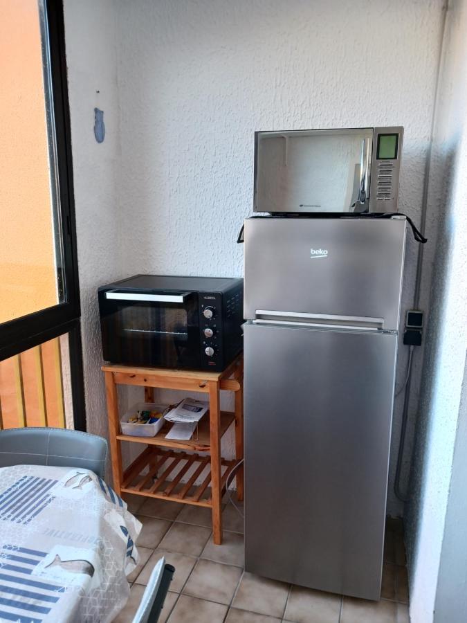 Appartement Vue Mer, Acces Direct Plage, Parking Privatif Le Barcares Exterior photo